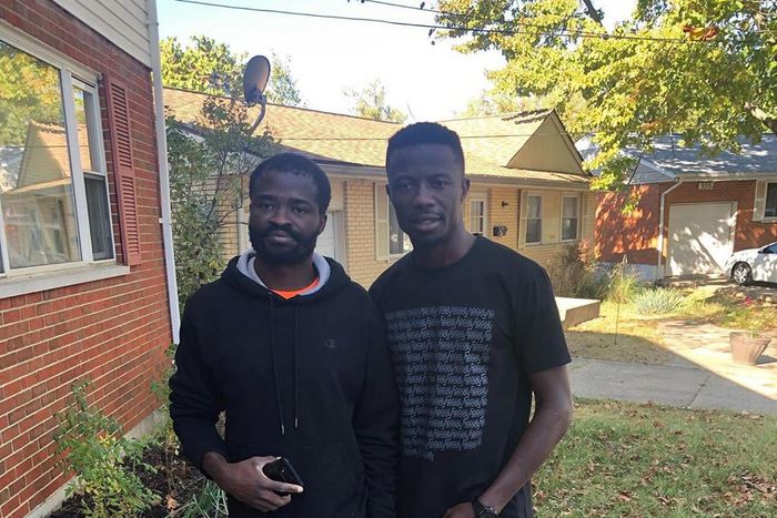 Evangelist Addai and Kwaku Manu