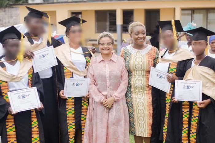 Nsawam Prison Inmates graduate from Fair Justice Millinery course