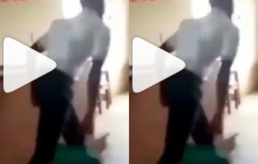 Science falls flat using a bucket full of water to demonstrate to students (video)