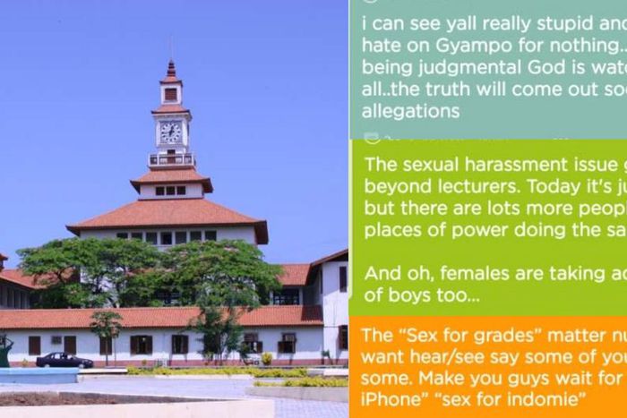 Legon students divided on opinions about #SexForGrades video on anonymous app