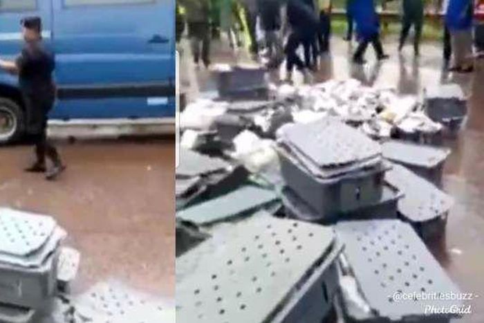 BoG bullion van accidents sends money flying