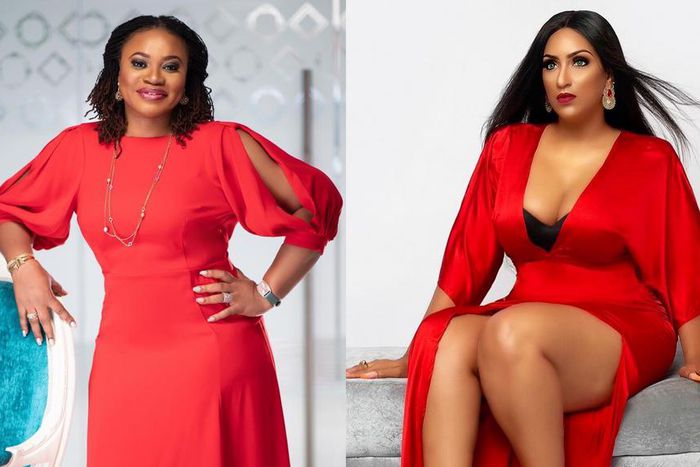 Charlotte Osei and Juliet Ibrahim
