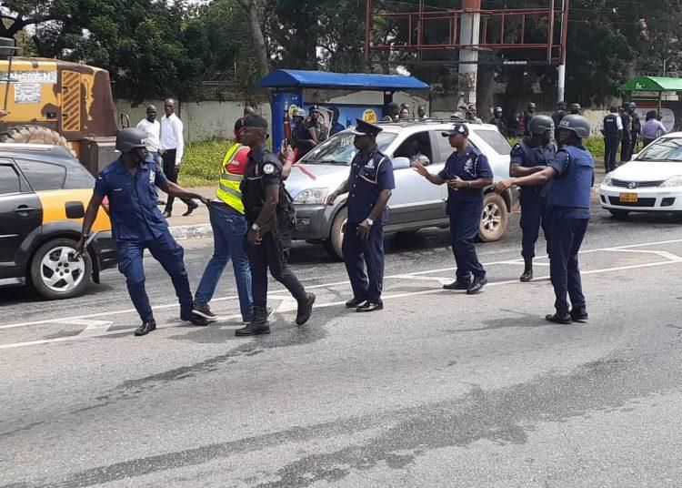 Law students demonstrations