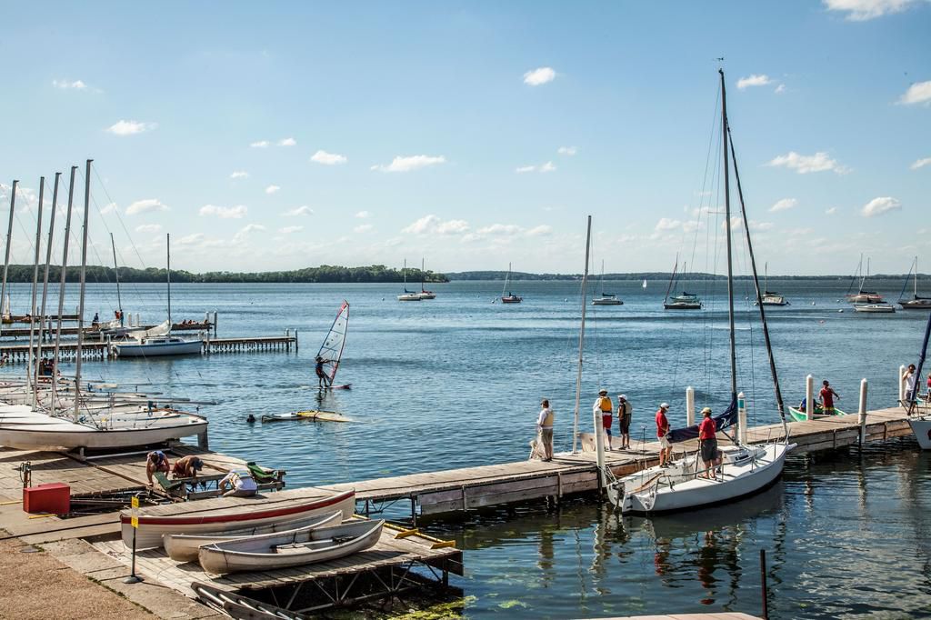 <strong>People enjoy Lake Mendota.</strong>