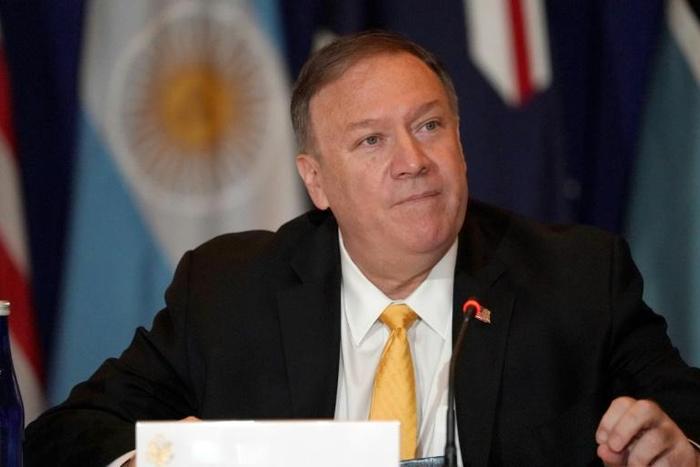 US Secretary of State Mike Pompeo in New York