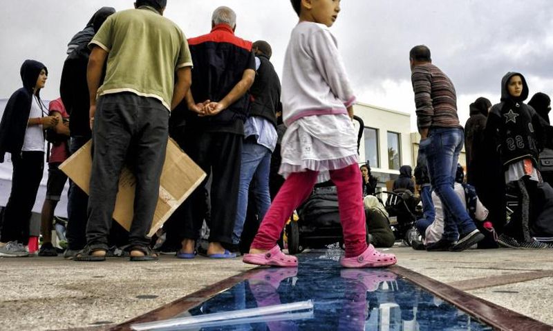 Despite regular relocations to the mainland, there are over 34,000 people living in overcrowded Greek island camps