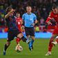 Gareth Bale (right) and Luka Modric (left) played against each other in the 1-1 draw between Wales and Croatia on Sunday.