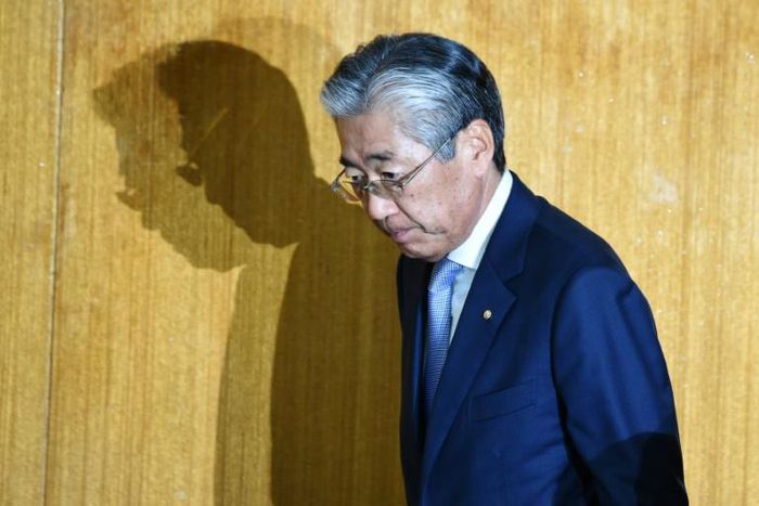 Japanese Olympic Committee head Tsunekazu Takeda says his decision to step down has 'nothing to do with the investigation'