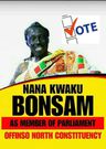 Kweku Bonsam is running for a seat in parliament