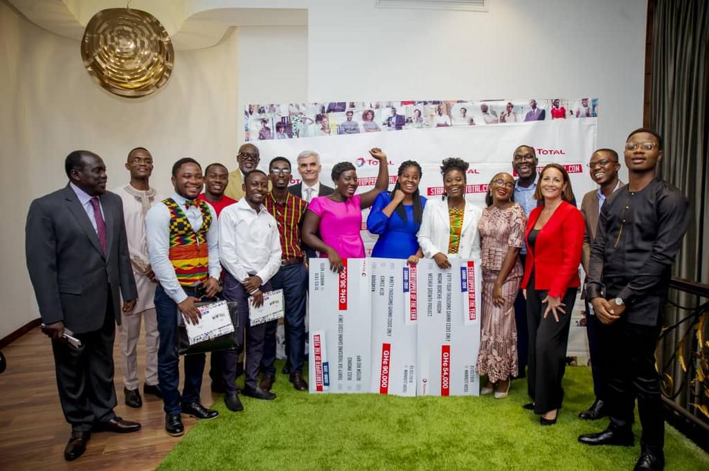 Startupper of the Year by Total Challenge in Ghana