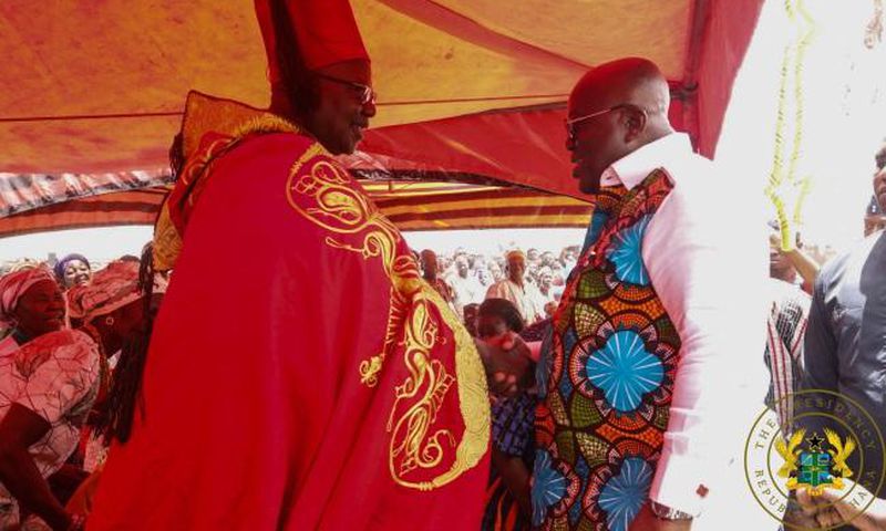 Nana Addo in Tumu