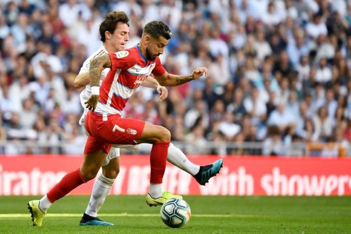 Alvaro Vadillo's second goal of the season shot Granada to the top of La Liga