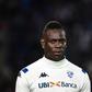 Brescia's Italian forward Mario Balotelli threatened to leave the pitch after hearing monkey sounds from Verona fans