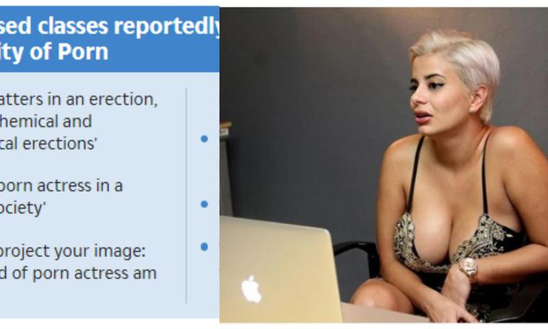 World’s first porn university established to lecture students on “what matters in an erection”