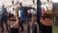 “Jane, pay me back my 20k” – Man beats up university lover who dumped him after paying her fees (video)