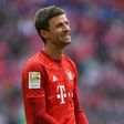 Le joueur du Bayern Munich Thomas Müller lors de la réception d'Hoffenheim le 5 octobre 2019