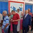 Polling stations were teeming with adult and elderly voters Sunday morning, but few young people had yet to make a showing