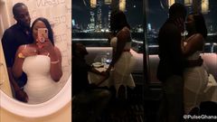Princess Shyngle and boyfriend, Frederic Badji
