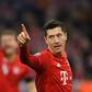 Lewandowski scored his 21st goal of the season to help Bayern reach the last 16