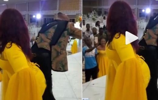 Rev Obofour and wife get resounding applause for doing extremely raunchy dance in public (video)
