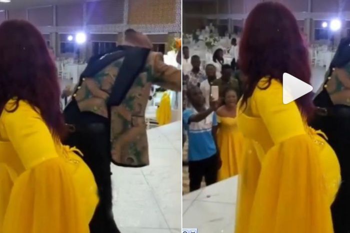 Rev Obofour and wife get resounding applause for doing extremely raunchy dance in public (video)