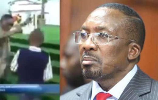 Woman runs away as ‘angry’ pastor chases her with hot slaps (video)