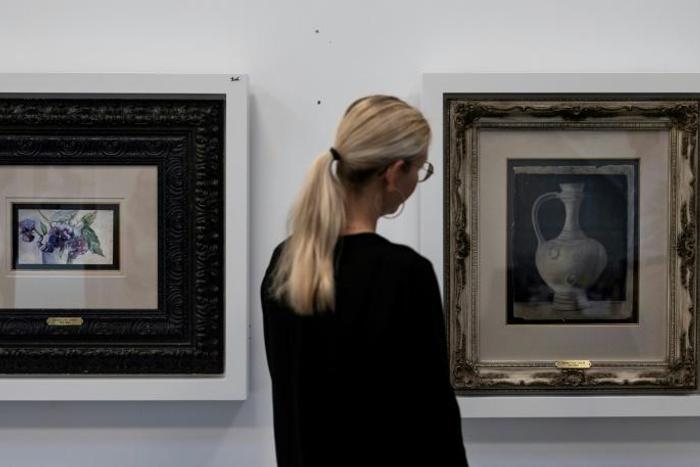 Both the Van Gogh works sold near their estimated prices
