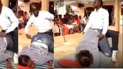 Pastor uses female member to demonstrate how to give orgasmic and heart-touching doggy style (video)