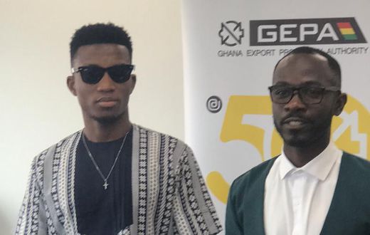 Okyeame Kwame and Kofi Kinaata