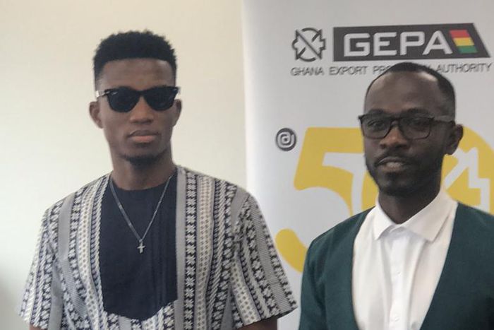 Okyeame Kwame and Kofi Kinaata