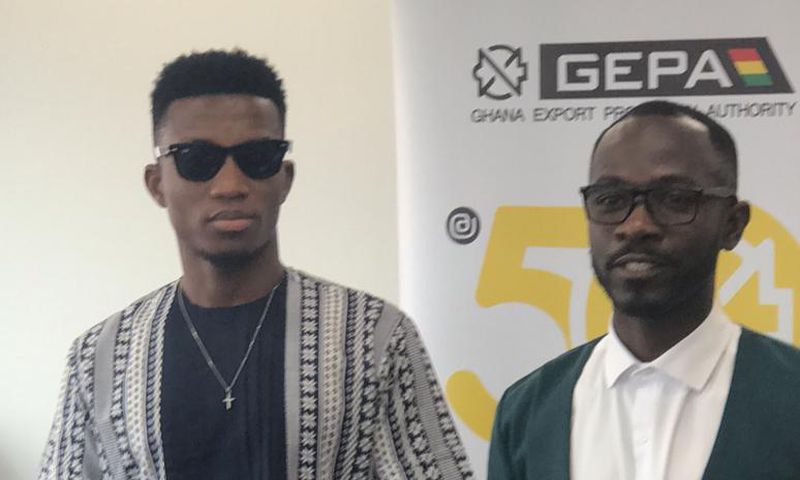 Okyeame Kwame and Kofi Kinaata