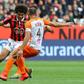 Lamine Diaby Fadiga (R) played six times in the league for Nice in the 2018-19 season