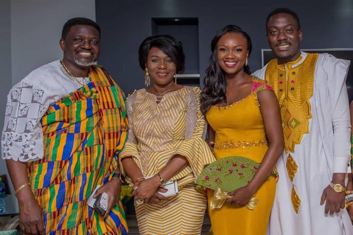 Agyinasares give daughter's hand in marriage