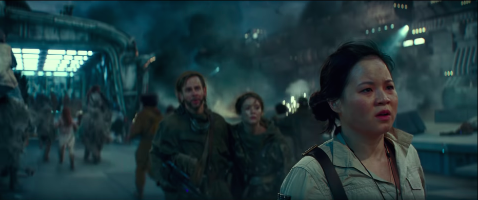 Star Wars The Rise of Skywalker Trailer Still New Characters