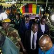 Mugabe's body arrived from Singapore on Wednesday in Harare where he was given an honour guard