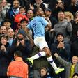 Raheem Sterling's quick-fire treble helped Manchester City to a 5-1 win over Atalanta