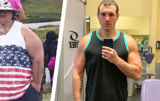 This Guy Fixed His Diet and Lost 180 Pounds