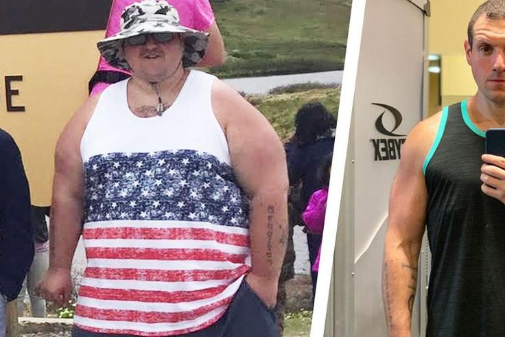 This Guy Fixed His Diet and Lost 180 Pounds