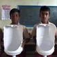 4 pupils invent low cost urinal using plastic