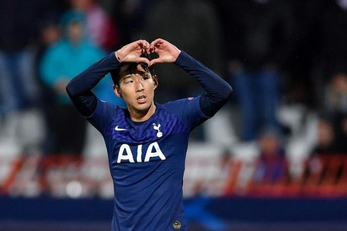 Son shines again: Son Heung-min has scored five goals in five Champions League games this season