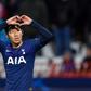 Son shines again: Son Heung-min has scored five goals in five Champions League games this season