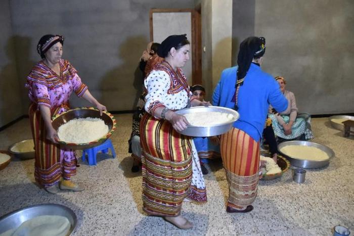 Preparing couscous in Algeria, as North African countries unit in a bid to get UNESCO heritage status for the popular dish
