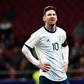 Lionel Messi lost on his 129th appearance for Argentina