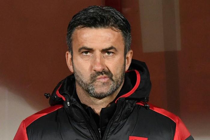Christian Panucci's last game as Albania manager was a home loss to Turkey