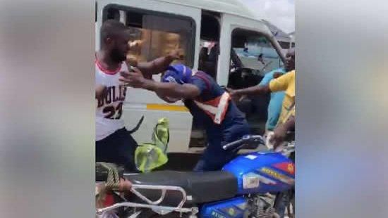 Driver and mate beat police