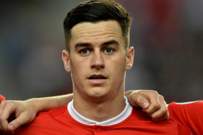 Wales forward Tom Lawrence