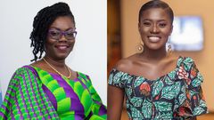 Ursula Owusu and Fella Makafui