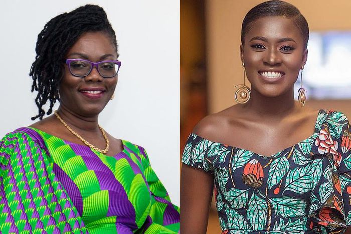 Ursula Owusu and Fella Makafui
