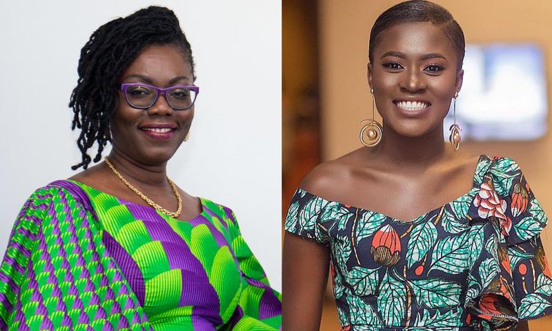 Ursula Owusu and Fella Makafui