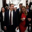 Facebook chief executive Mark Zuckerberg held private meetings with US lawmakers in Washington to discuss technology regulations and social media issues, including concerns about the social network's operations